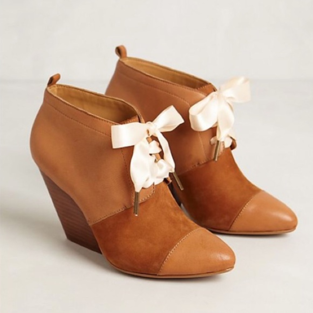 Anthropologie Pilcro & the Letterpress Ankle Boots